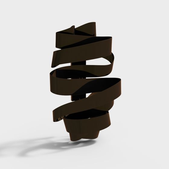 Spiral Twist 3D model