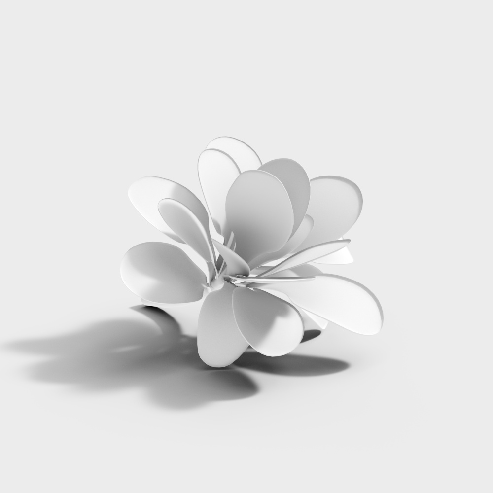 Petals Dance 3D model