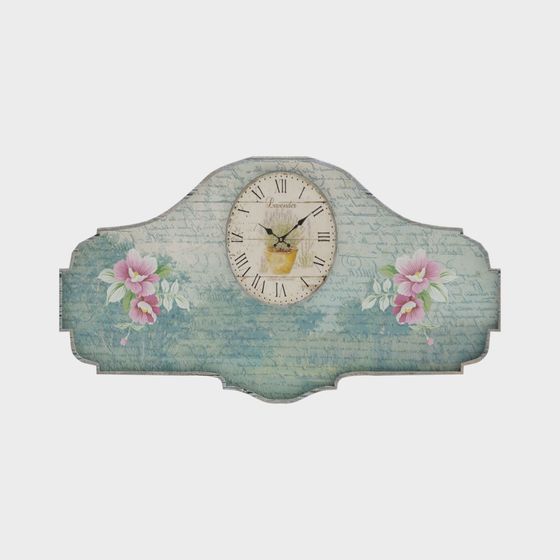 Lavender Garden Clock 3D model