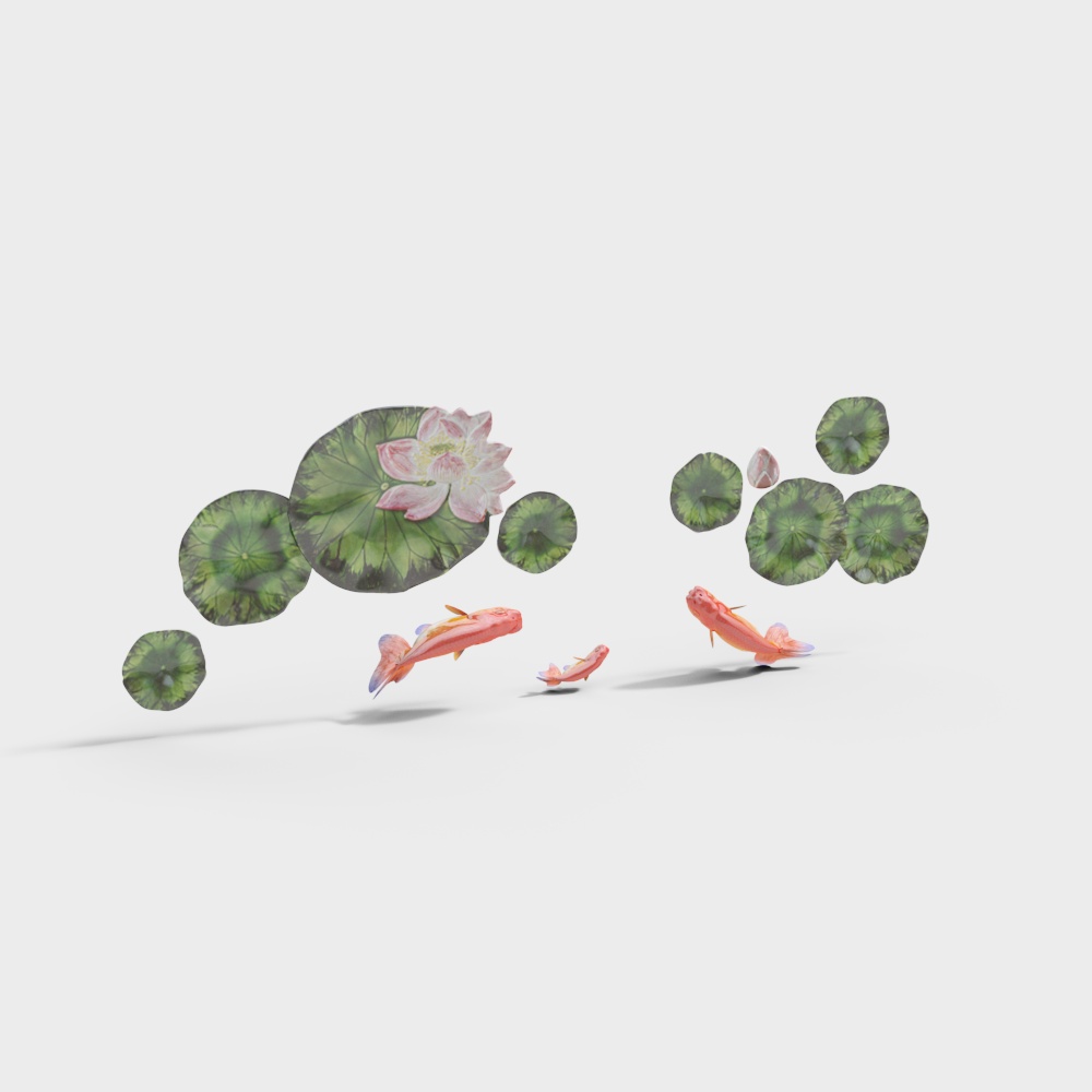 Рыба цветок лотоса