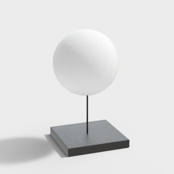 Lunar Sculpture 3D model