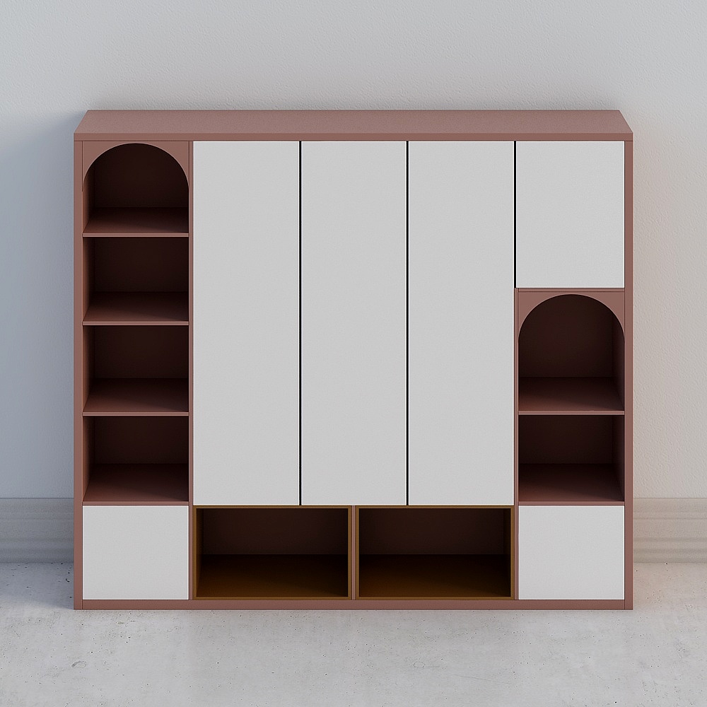 Cream wardrobe for kids