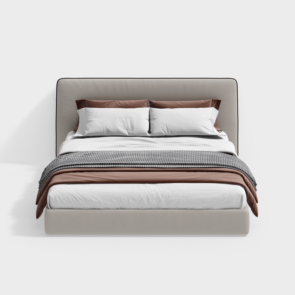 Neues chinesisches Doppelbett