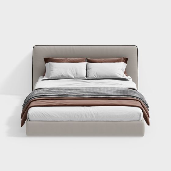 Neues chinesisches Doppelbett