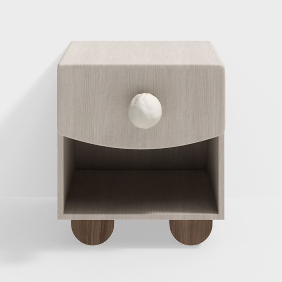 Minimalist Side Table 3D model