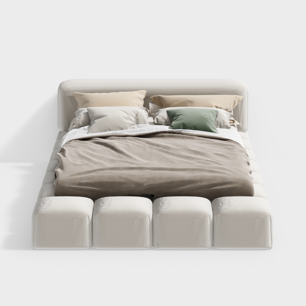 Creme-Stil Kinderbett