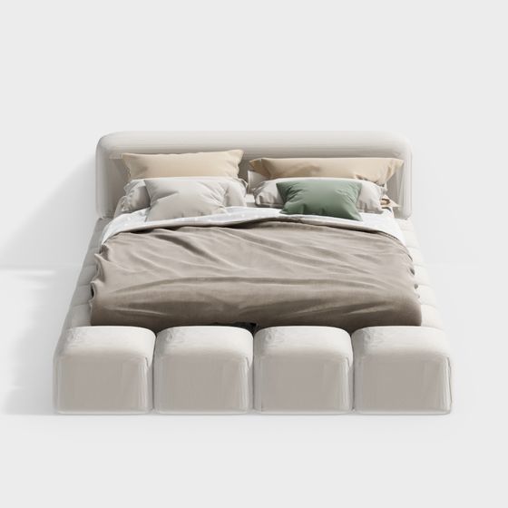 Creme-Stil Kinderbett