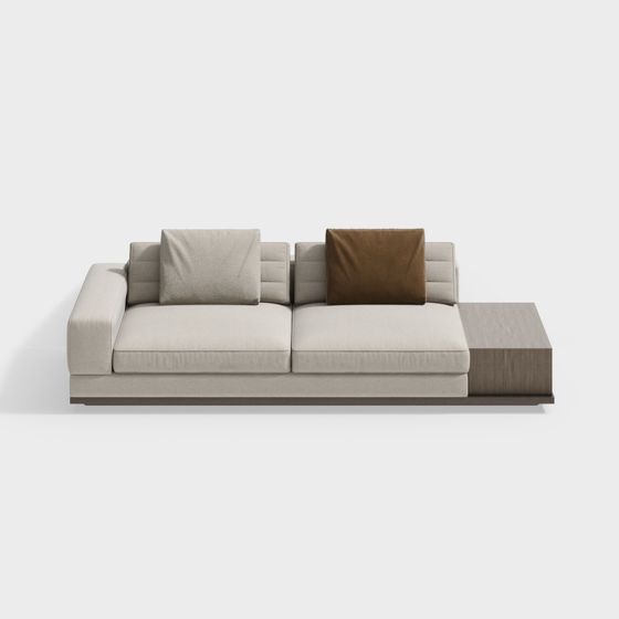 Urban Comfort Sofa 3D model