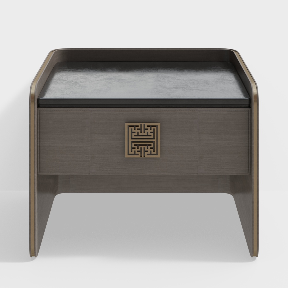 New Chinese nightstand