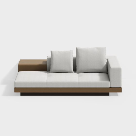 現代極簡 �� 優秀收藏 �� clj-cx-2176 �� 圓形模塊沙發 - 三人座