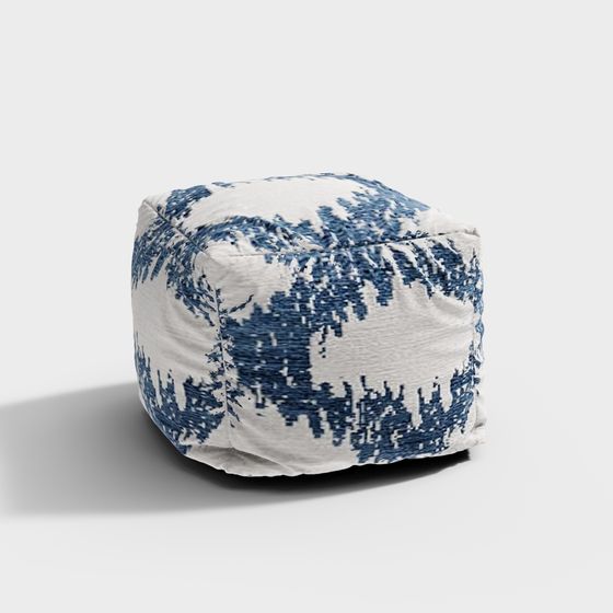 Polka Dot Stool 3D model