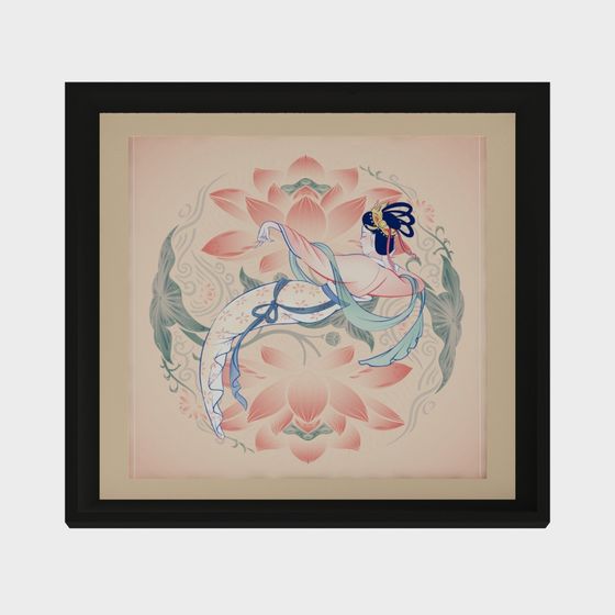 Lotus Dance 3D model