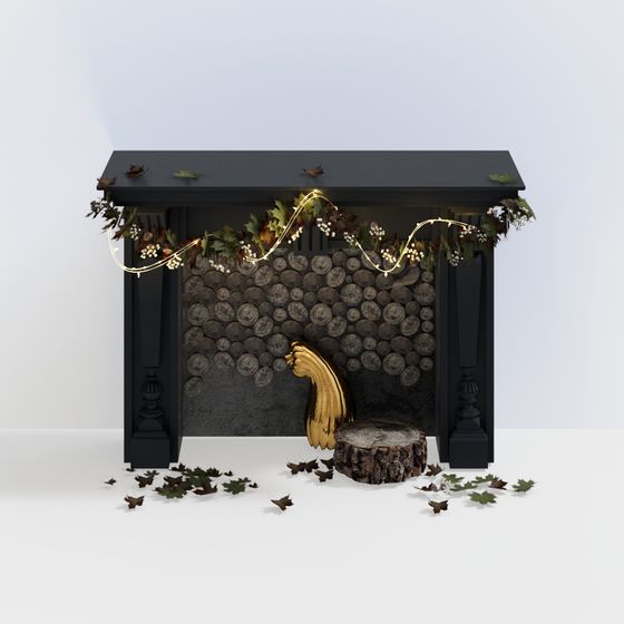 Европейский ретро камин