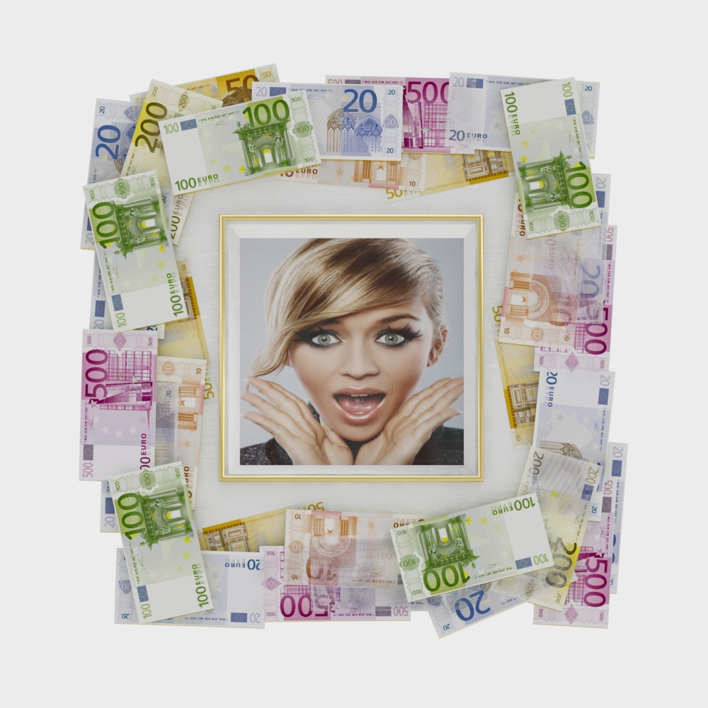 European retro wall decoration