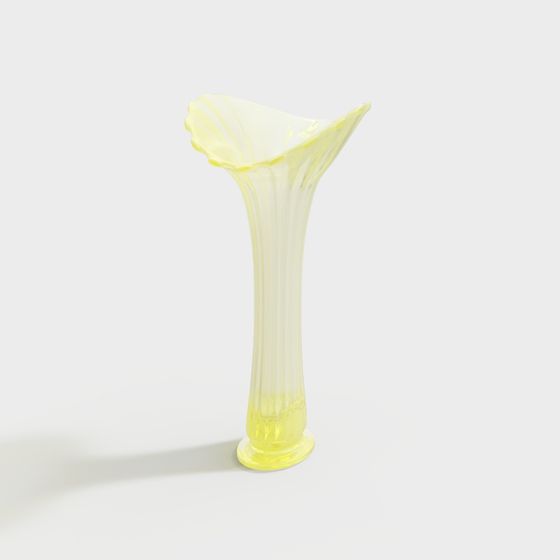 Stylish Low-Poly Vase 3D model for Any Space