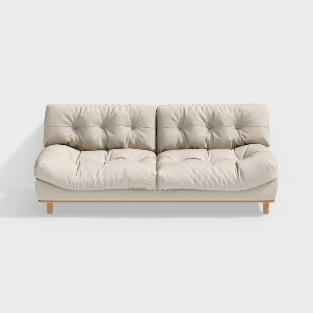 Sofa Cloud - Ba - Vải gỗ tự nhiên