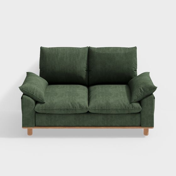 Ghế sofa đầy đủ nhỏ Arbor - Ghế sofa vải gỗ đặc yêu thích