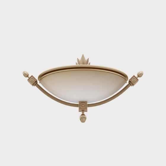 Sophisticated Ceiling Light 3D model for Stylish Spaces