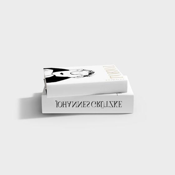 Elegant Johannes Grulke Book Model 3D model