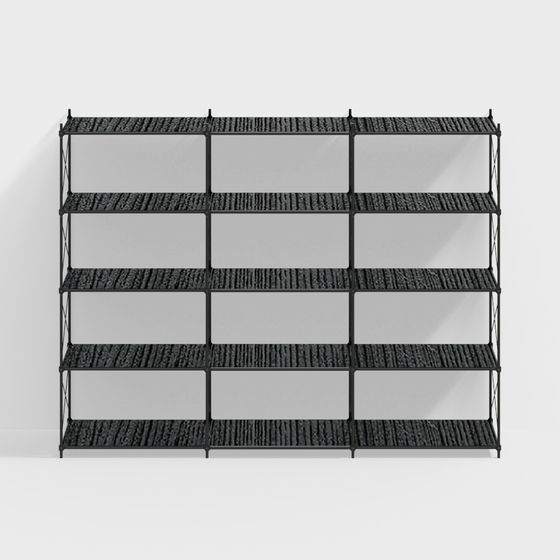 Urban Storage Shelf 3D Model