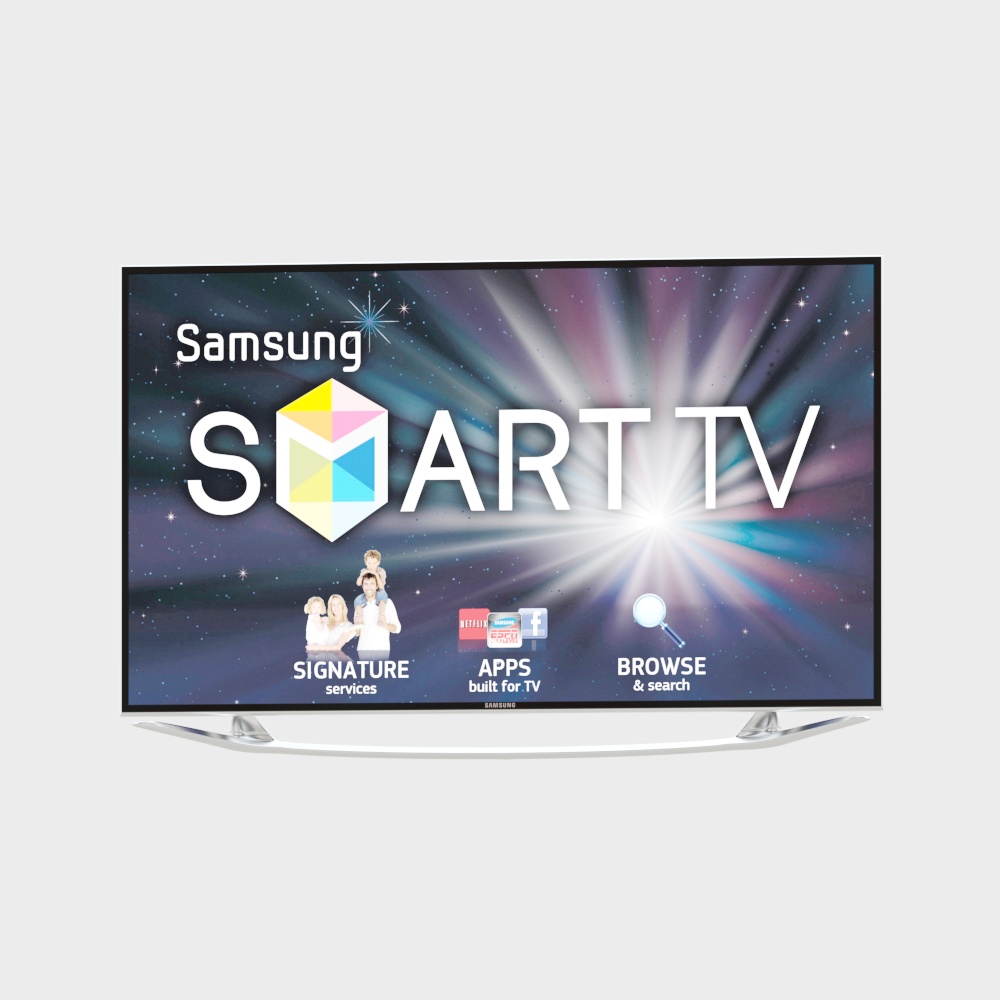 Samsung Smart TV 3D model