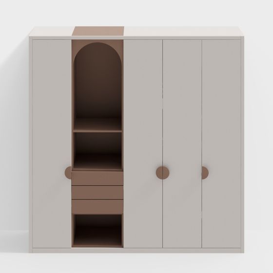 Urban Storage Cabinet 3D model