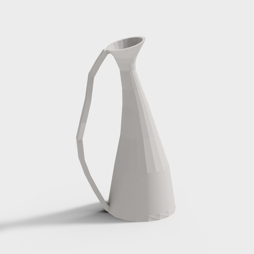 Modern porcelain kettle