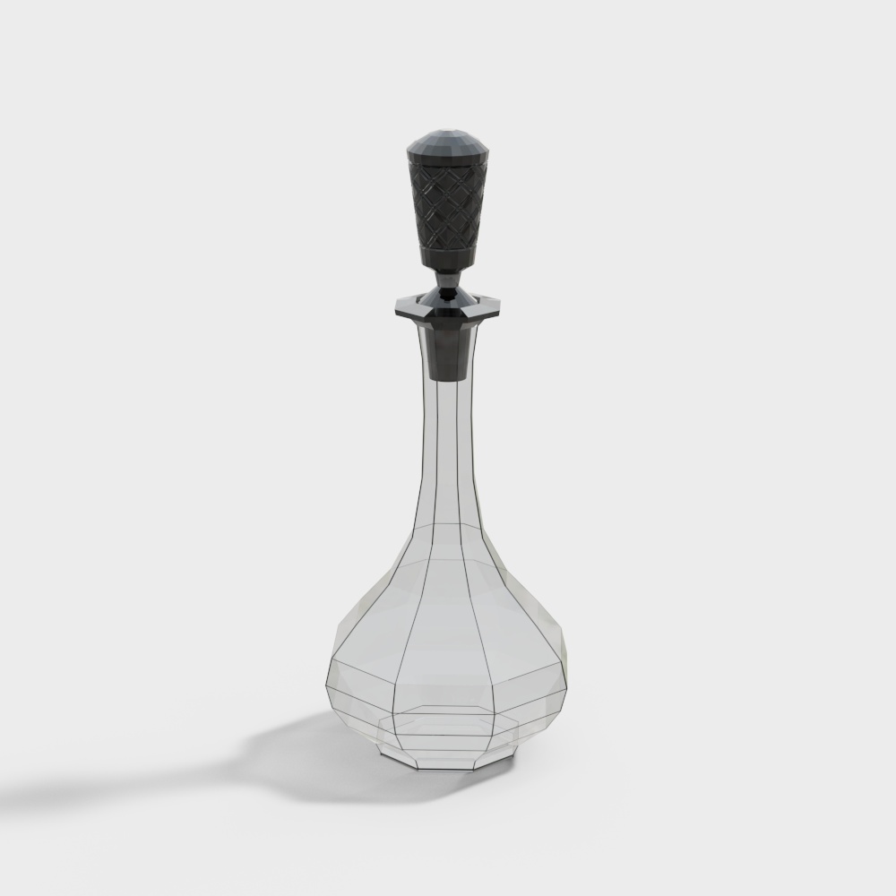 bicchiere d'acqua in vetro semplice