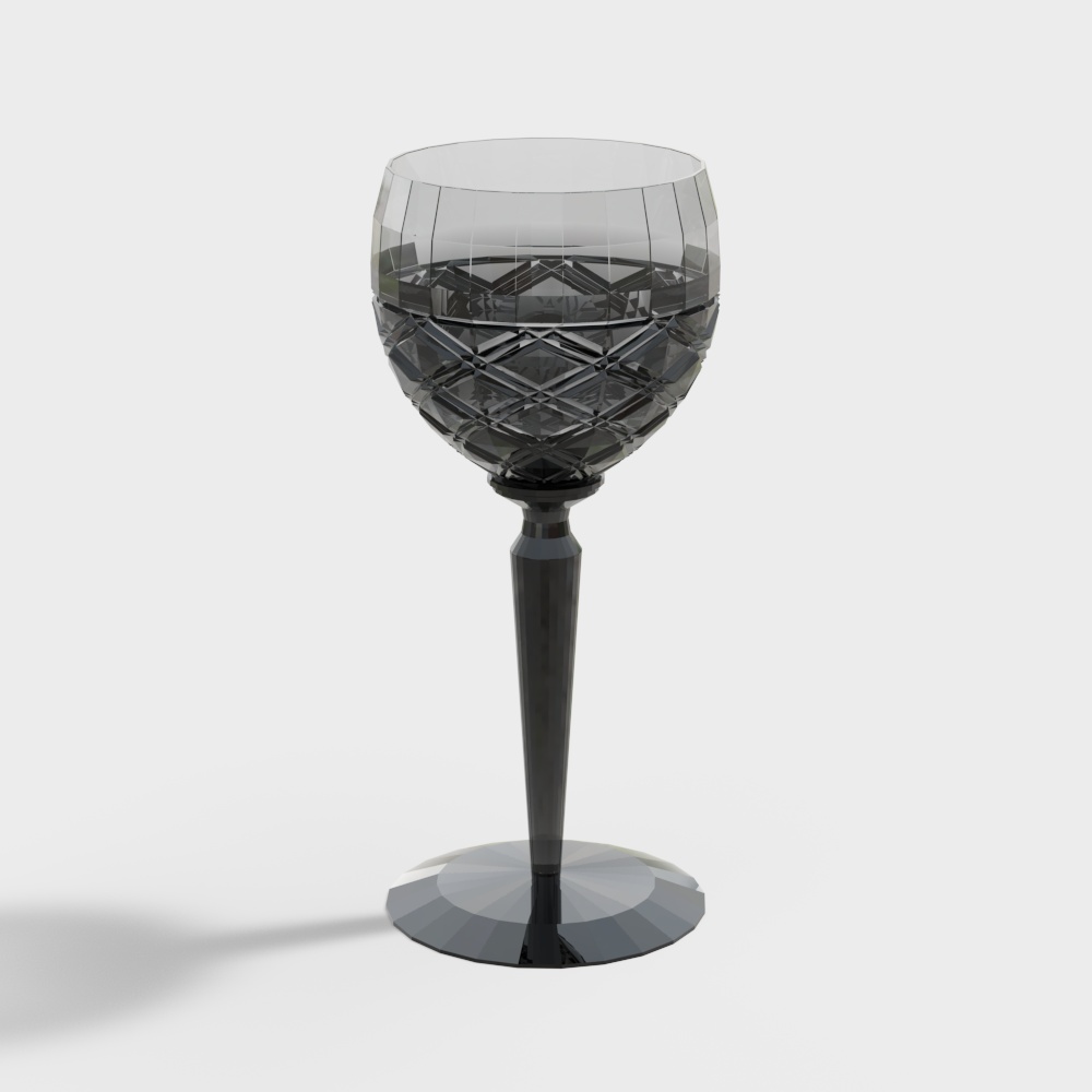 bicchiere d'acqua in vetro semplice