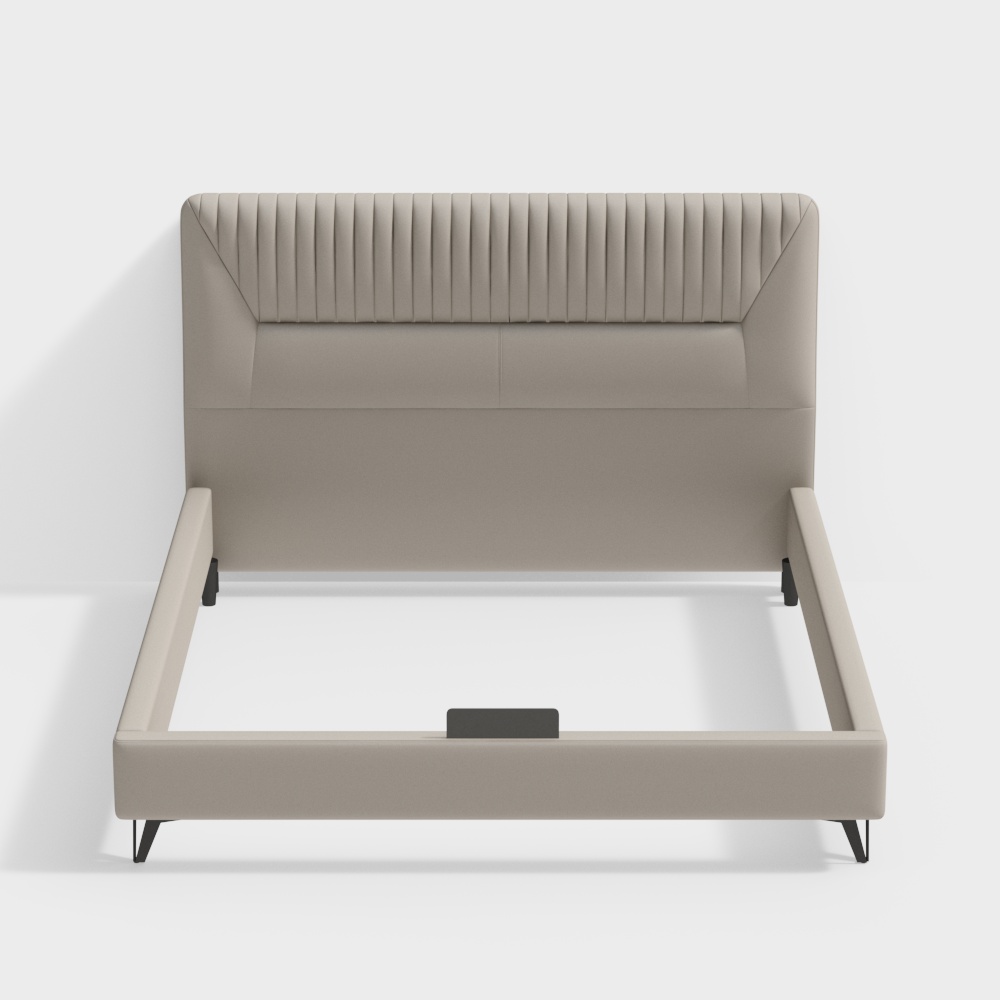 Letto elegante moderno minimalista CLJ-MF-7008-PG - 1,8m senza biancheria