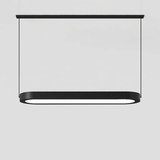 Stylish Pendant Light 3D model for Modern Interiors