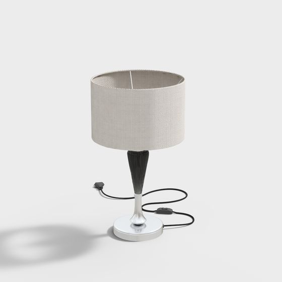 Elegant Table Lamp 3D model for Contemporary Spaces