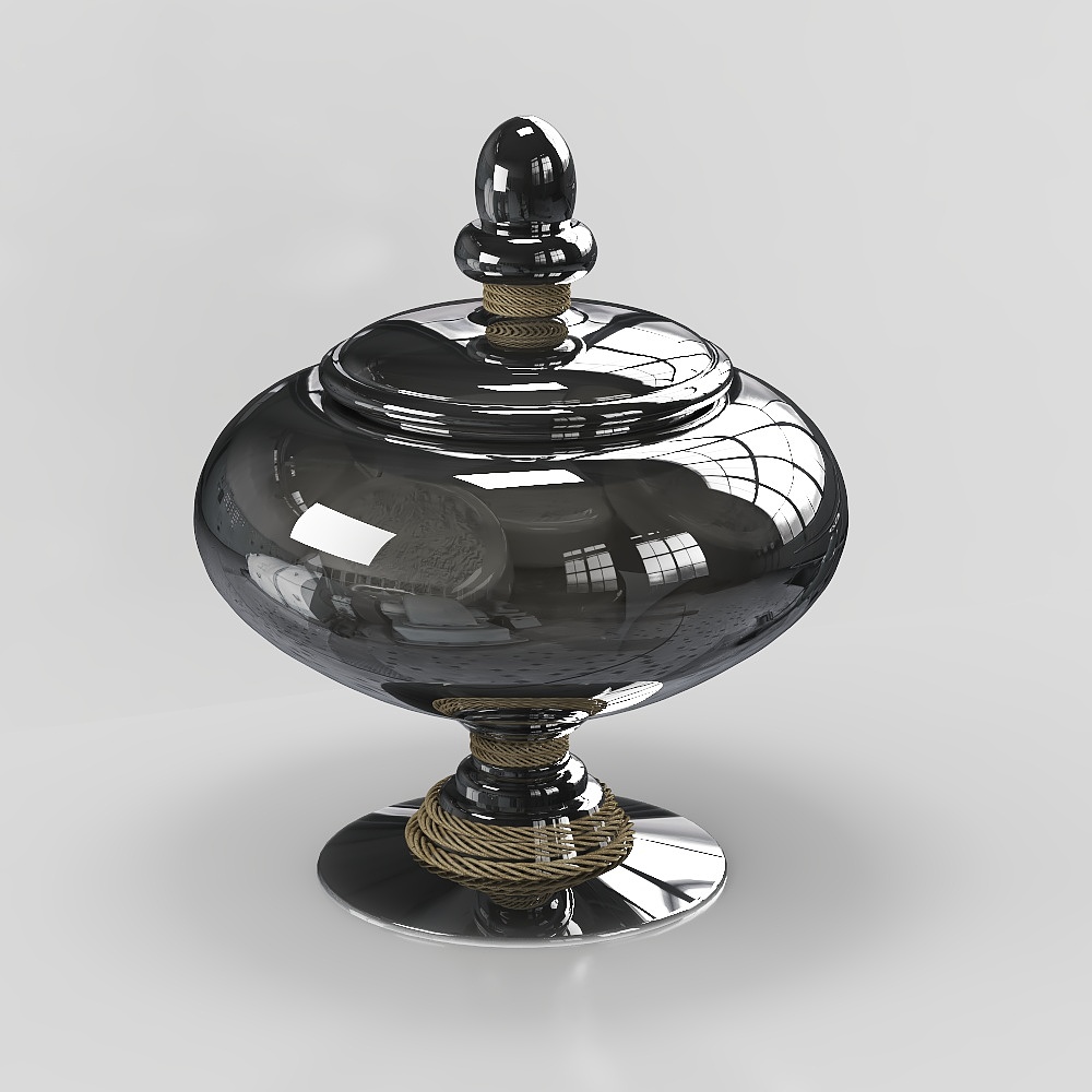 レトロなガラスの収納皿