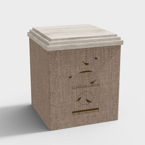 Rattan Cube 3D model