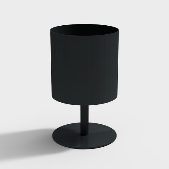 Stylish Minimalist Table Lamp 3D model