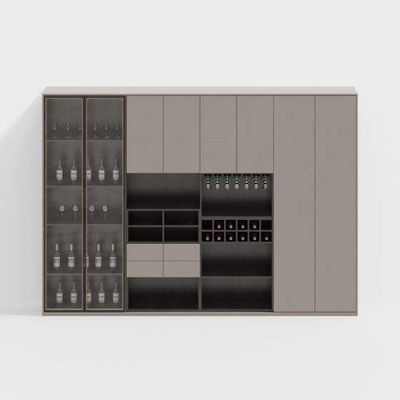 Современный винный шкаф