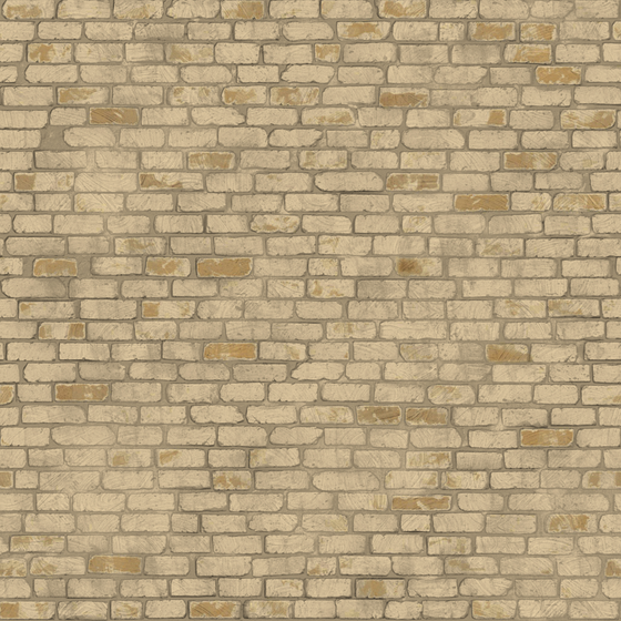 Exterior Brick 3D Model in Beige