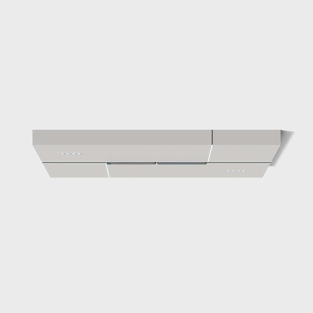 Urban Shelf 3D Model – Minimalist White & Gray Storage