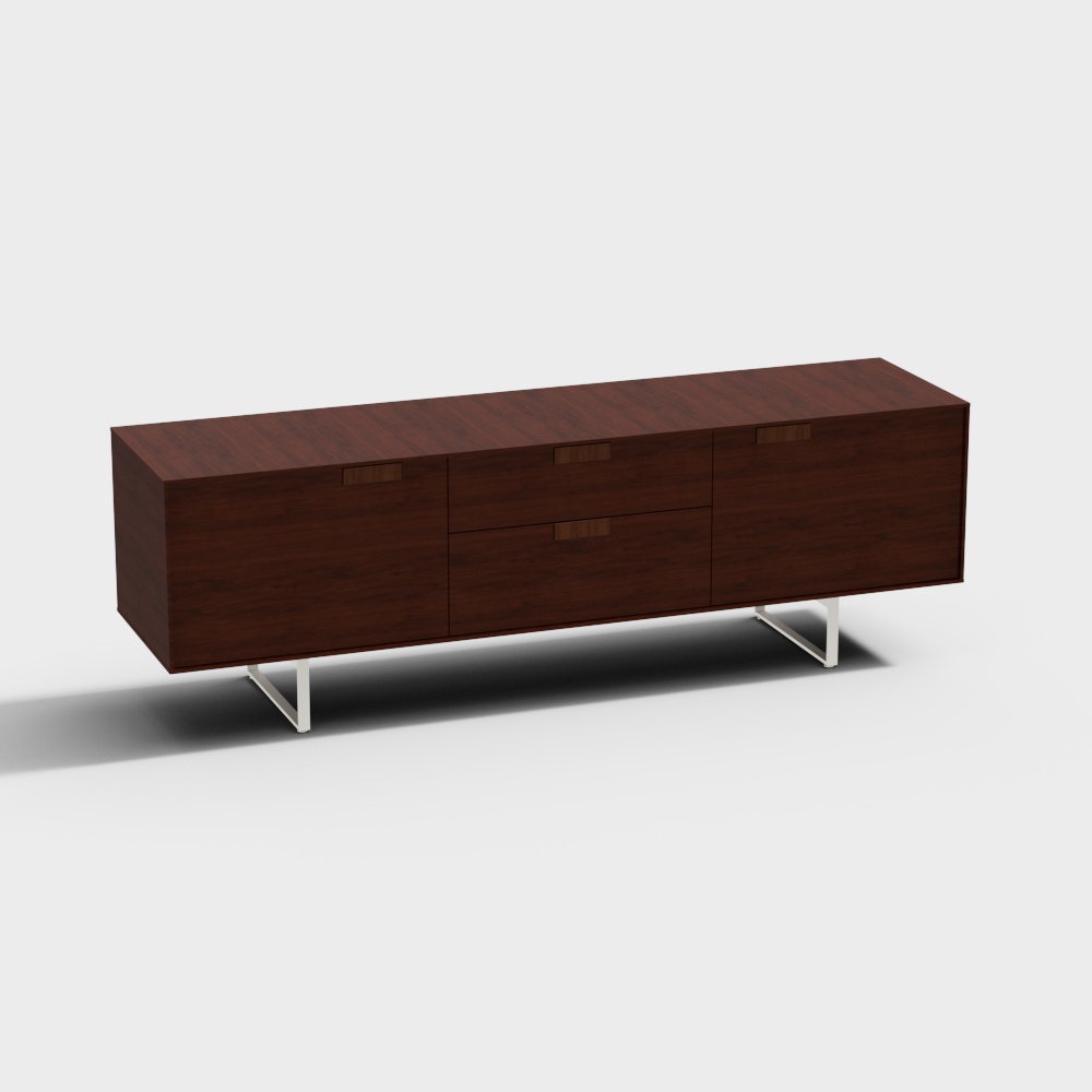 BluDot系列11-雙門雙抽屜控制台