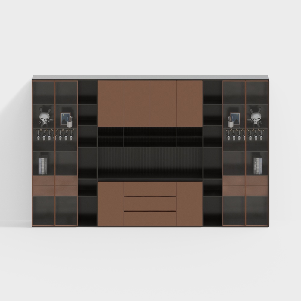 Современный винный шкаф