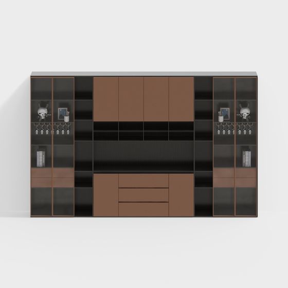 Современный винный шкаф