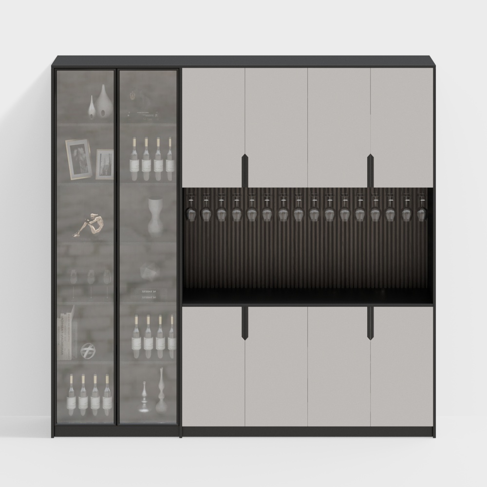 Moderner Weinschrank