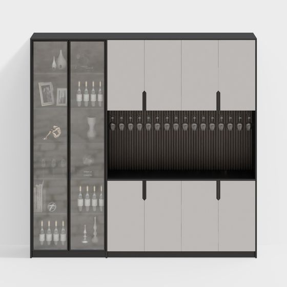 Moderner Weinschrank