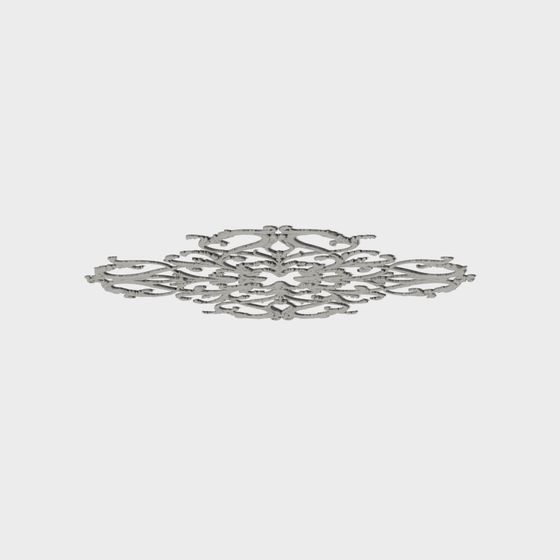 Luminous Filigree Ceiling 3D model