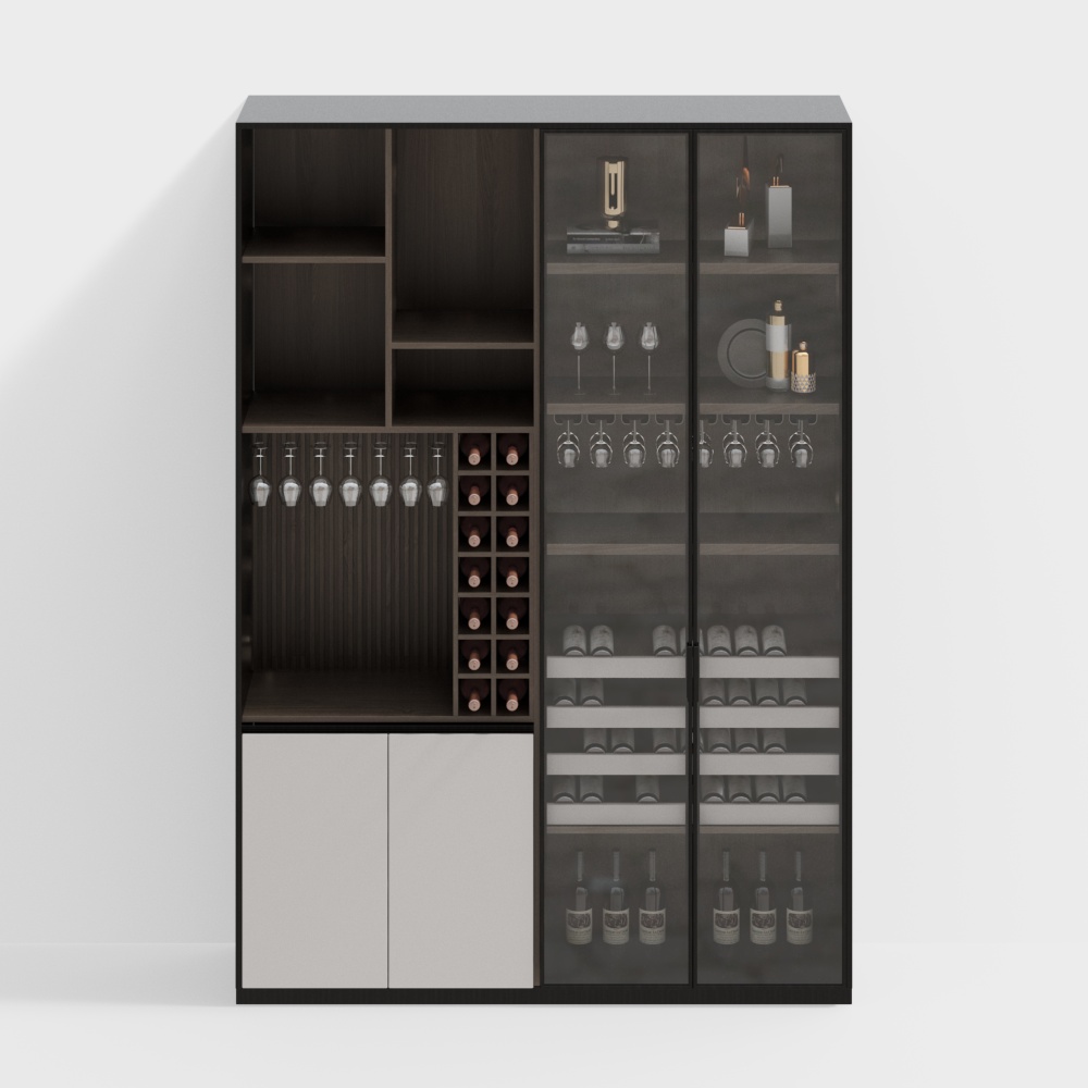 Modern wine cabinet
