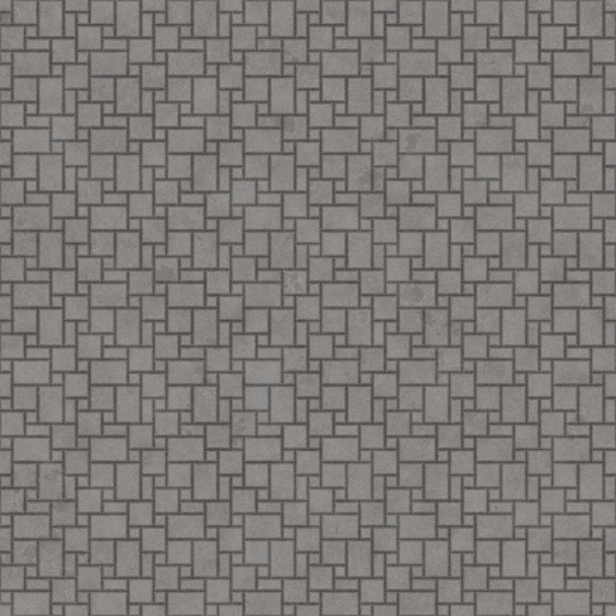 Gray Floor Tile 3D Model - Soft Texture for Modern Spaces