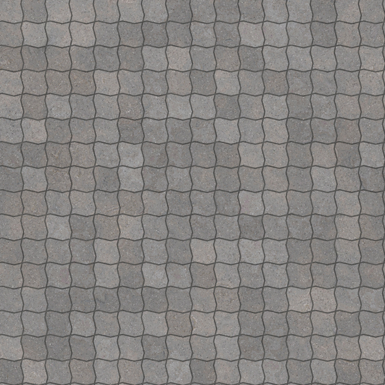 Floor Tile -027 in Gray Soft Decor Material