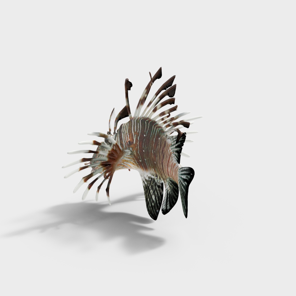 Lionfish 3D Model - Vibrant and Detailed