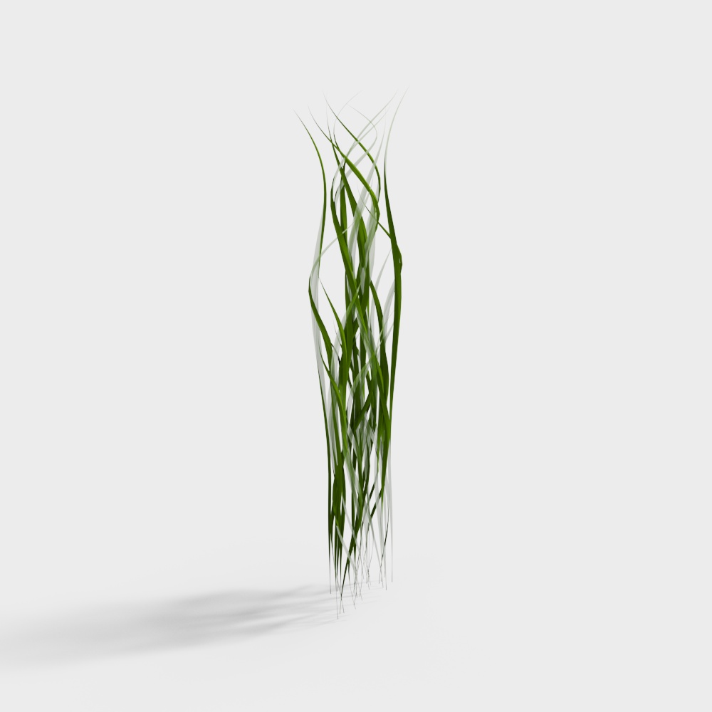 Vibrant Grass 3D Model for Natural Design