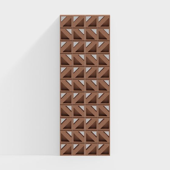 Urban Grid Low-Poly 3D Model